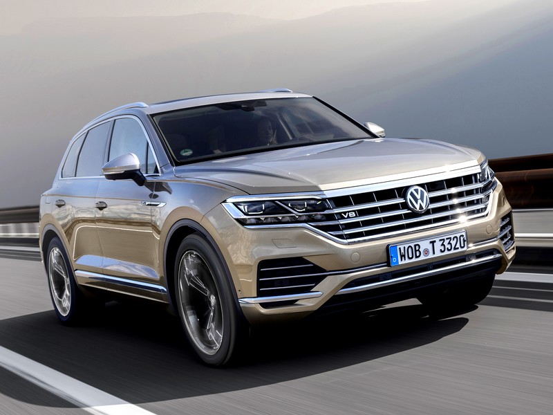 Volkswagen Touareg V8 TDI s extrémně nízkými emisemi NOx